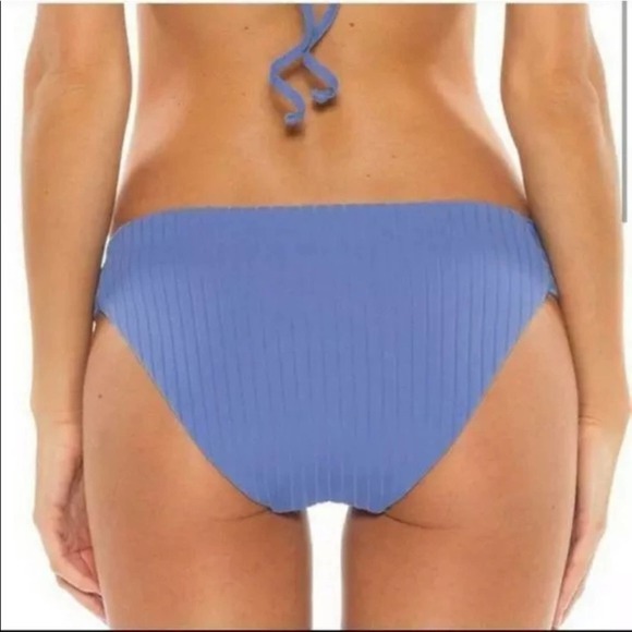 Becca by Rebecca Virtue Loreto Ribbed Bikini Bottoms SZ X-Large NWT - Picture 2 of 5